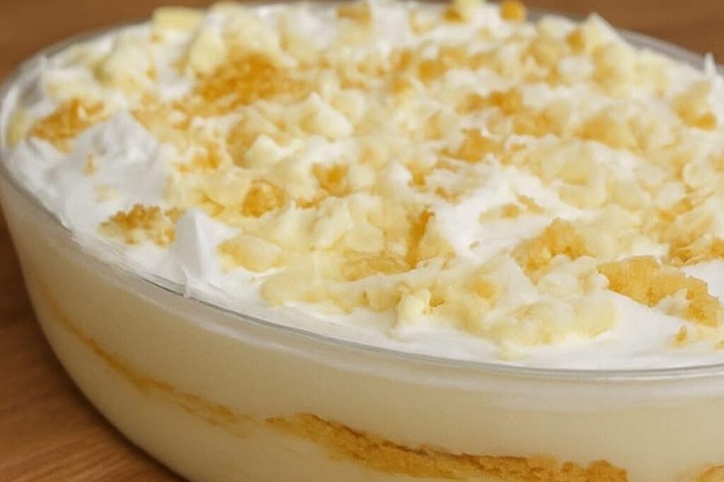 Torta Belga Cremosa com um Creme Especial de 4 Leites