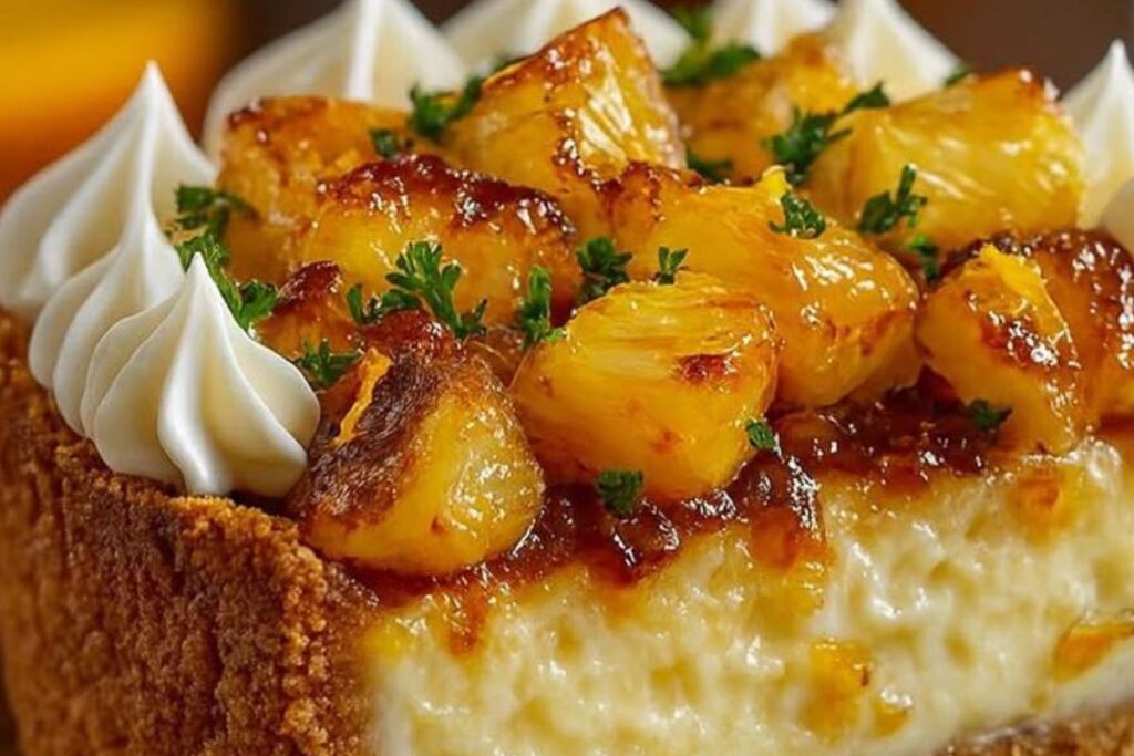 Torta de Abacaxi com Laranja dos Sonhos